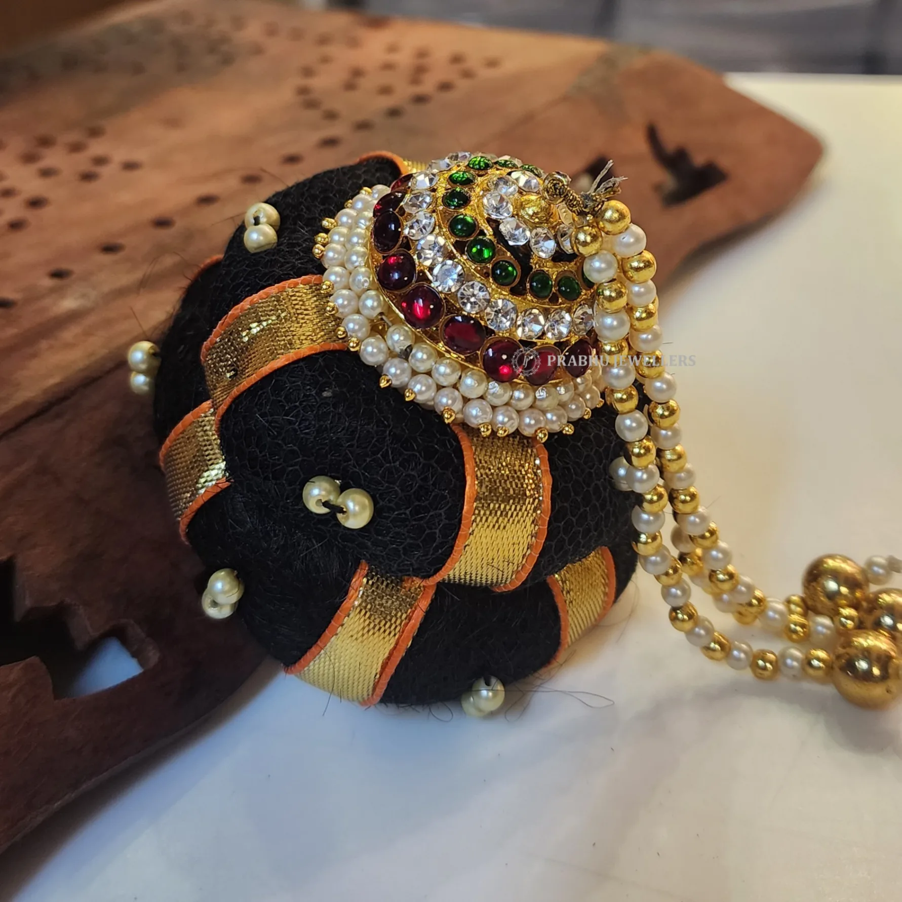 Double Layered Multi Coloured Andal Kondai